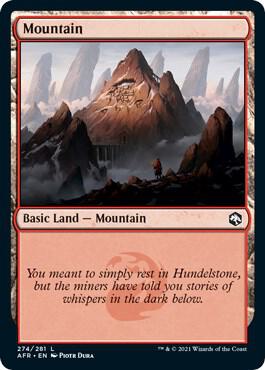 Mountain (274) [Adventures in the Forgotten Realms]
