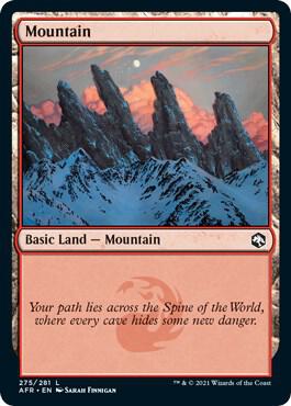 Mountain (275) [Adventures in the Forgotten Realms]