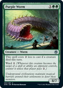 Purple Worm (201) [Adventures in the Forgotten Realms]