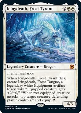 Icingdeath, Frost Tyrant (20) [Adventures in the Forgotten Realms]