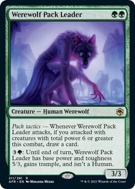 Werewolf Pack Leader (211) [Adventures in the Forgotten Realms]