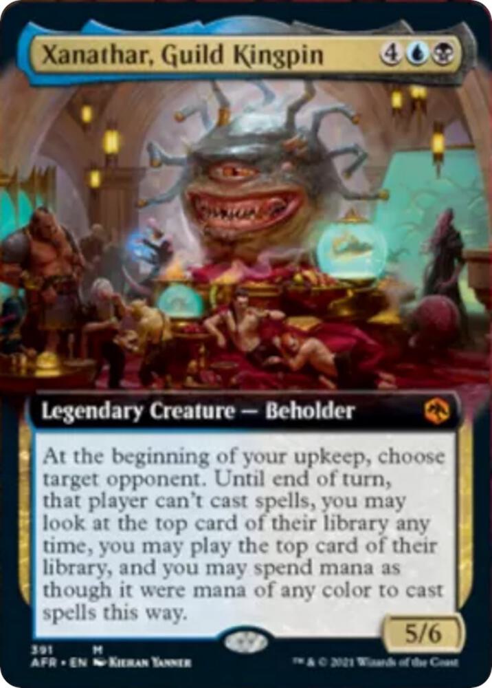 Xanathar, Guild Kingpin (Extended Art) (391) [Adventures in the Forgotten Realms] [Extended Art]