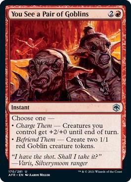 You See a Pair of Goblins (170) [Adventures in the Forgotten Realms]