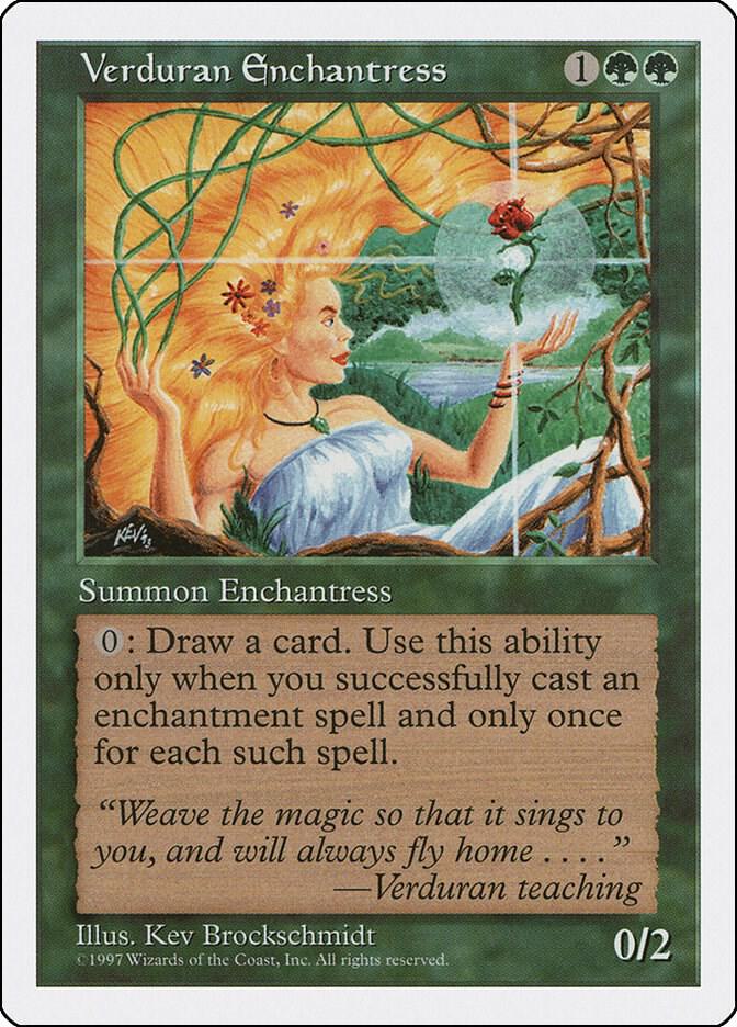 Verduran Enchantress (337) [Fifth Edition]