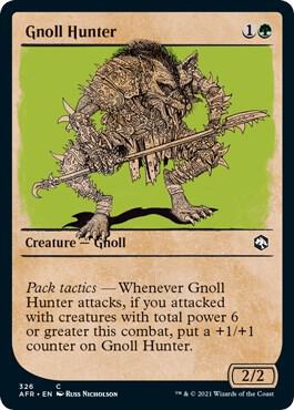 Gnoll Hunter (Showcase) (326) [Adventures in the Forgotten Realms] [Showcase]