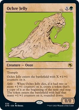 Ochre Jelly (Showcase) (330) [Adventures in the Forgotten Realms] [Showcase]