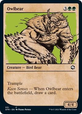 Owlbear (Showcase) (331) [Adventures in the Forgotten Realms] [Showcase]