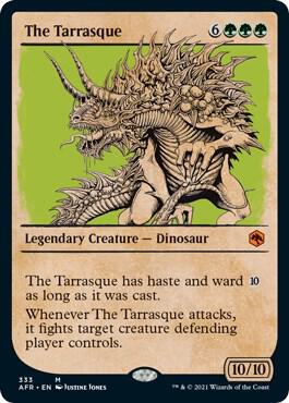 The Tarrasque (Showcase) (333) [Adventures in the Forgotten Realms] [Showcase]