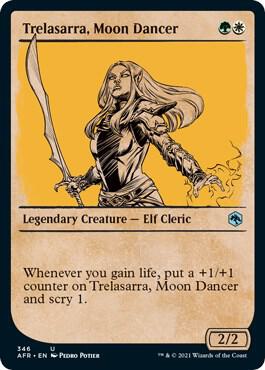 Trelasarra, Moon Dancer (Showcase) (346) [Adventures in the Forgotten Realms] [Showcase]