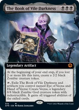 The Book of Vile Darkness (Extended Art) (374) [Adventures in the Forgotten Realms] [Extended Art]