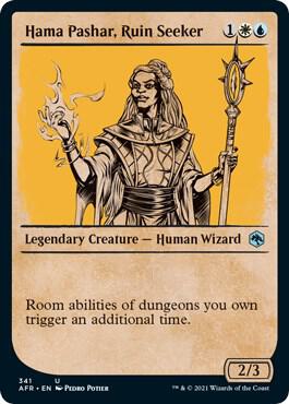 Hama Pashar, Ruin Seeker (Showcase) (341) [Adventures in the Forgotten Realms] [Showcase]