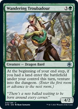 Wandering Troubadour (210) [Adventures in the Forgotten Realms]
