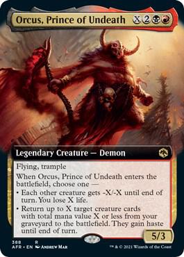 Orcus, Prince of Undeath (Extended Art) (388) [Adventures in the Forgotten Realms] [Extended Art]