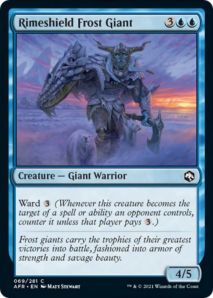 Rimeshield Frost Giant (69) [Adventures in the Forgotten Realms]