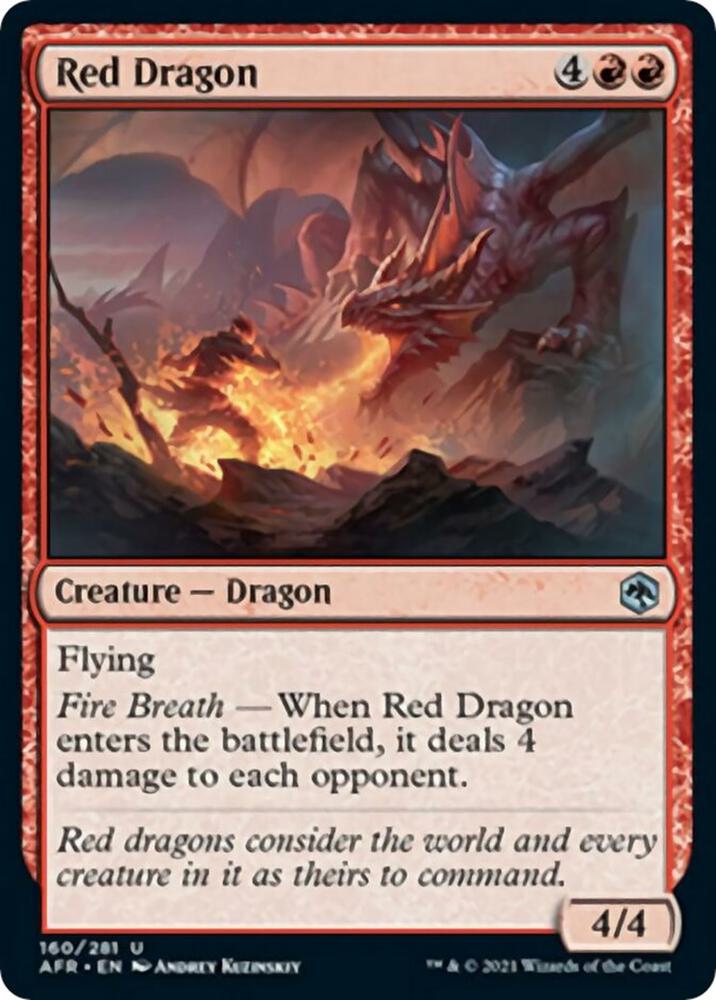 Red Dragon (160) [Adventures in the Forgotten Realms]
