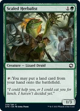 Scaled Herbalist (204) [Adventures in the Forgotten Realms]