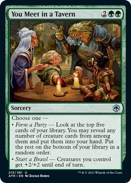 You Meet in a Tavern (215) [Adventures in the Forgotten Realms]