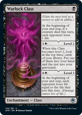 Warlock Class (125) [Adventures in the Forgotten Realms]