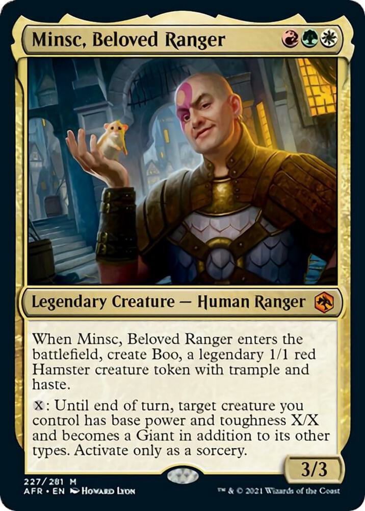 Minsc, Beloved Ranger (227) [Adventures in the Forgotten Realms]