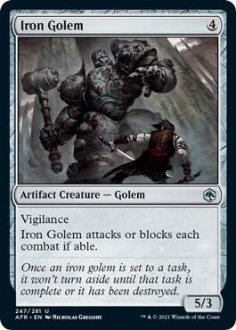 Iron Golem (247) [Adventures in the Forgotten Realms]