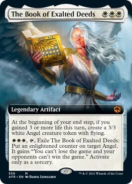 The Book of Exalted Deeds (Extended Art) (359) [Adventures in the Forgotten Realms] [Extended Art]