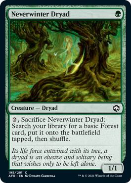 Neverwinter Dryad (195) [Adventures in the Forgotten Realms]