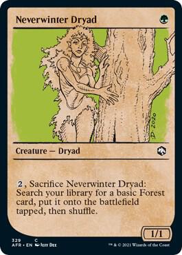 Neverwinter Dryad (Showcase) (329) [Adventures in the Forgotten Realms] [Showcase]