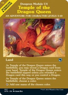 Temple of the Dragon Queen (Dungeon Module) (357) [Adventures in the Forgotten Realms] [Showcase]