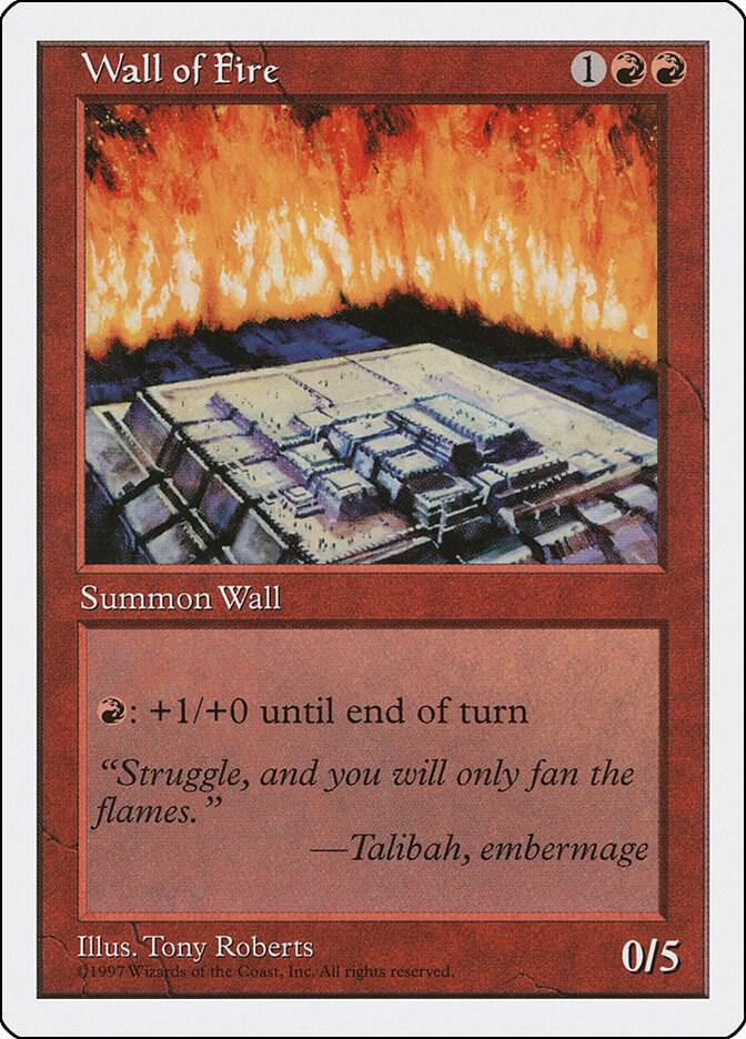 Wall of Fire (273) [Fifth Edition]