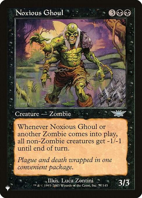 Noxious Ghoul (77/145) [The List]
