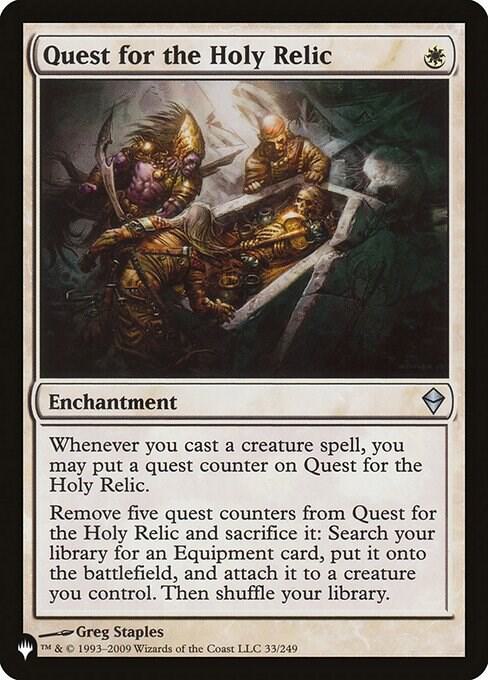Quest for the Holy Relic (33/249) [The List]