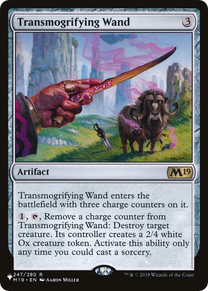 Transmogrifying Wand (247/280) [The List]