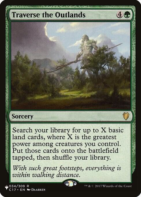 Traverse the Outlands (034/309) [The List]