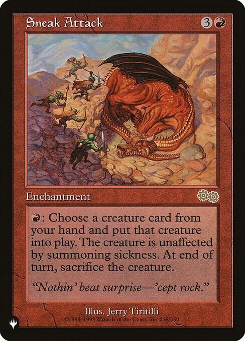 Sneak Attack (218/350) [The List]