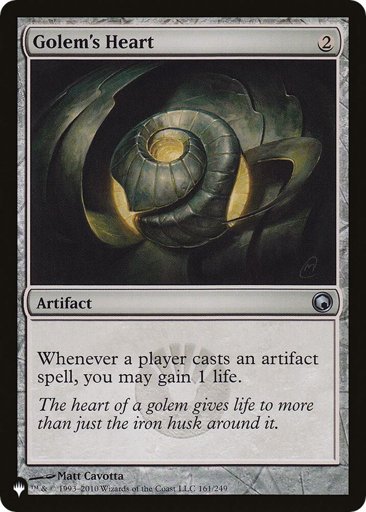 Golem's Heart (161/249) [The List]