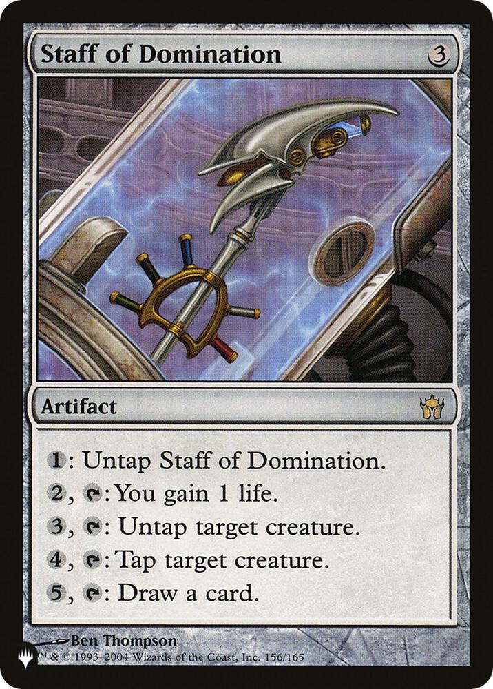 Staff of Domination (156/165) [The List]