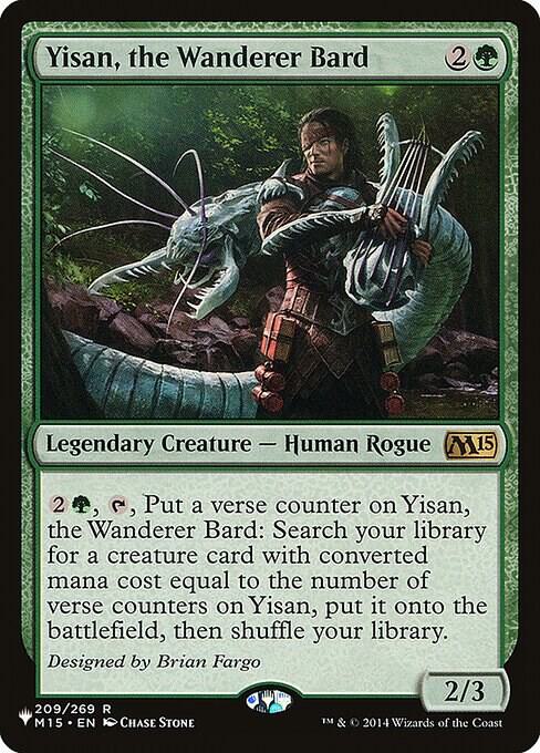 Yisan, the Wanderer Bard (209/269) [The List]
