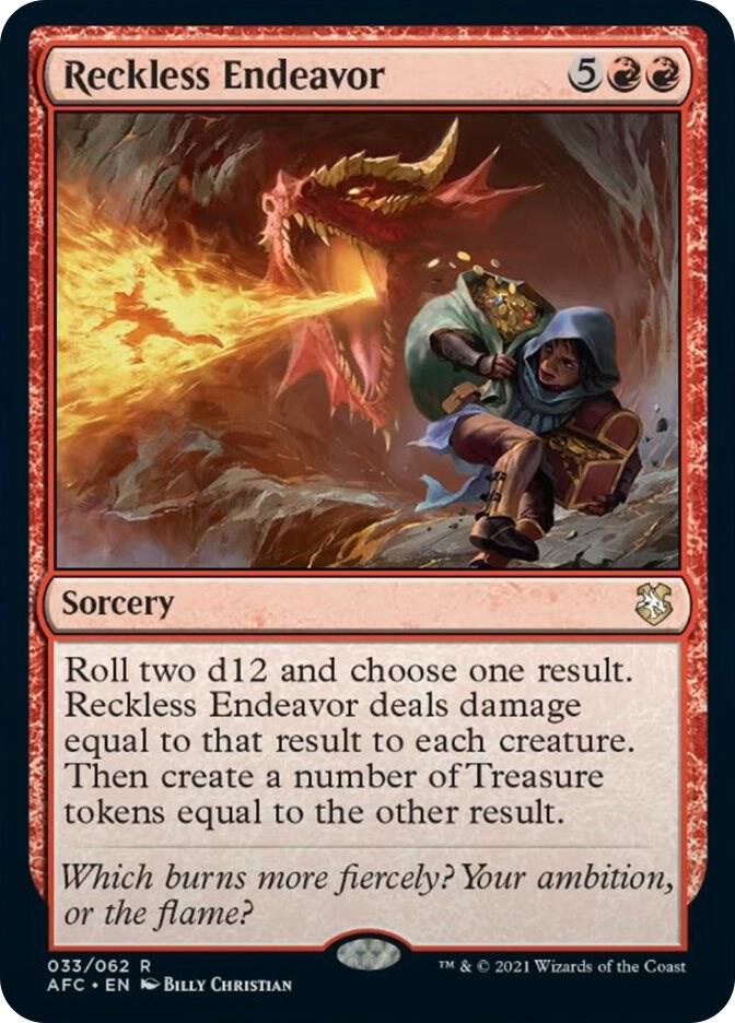 Reckless Endeavor (33) [Forgotten Realms Commander]