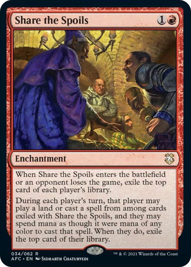 Share the Spoils (34) [Forgotten Realms Commander]