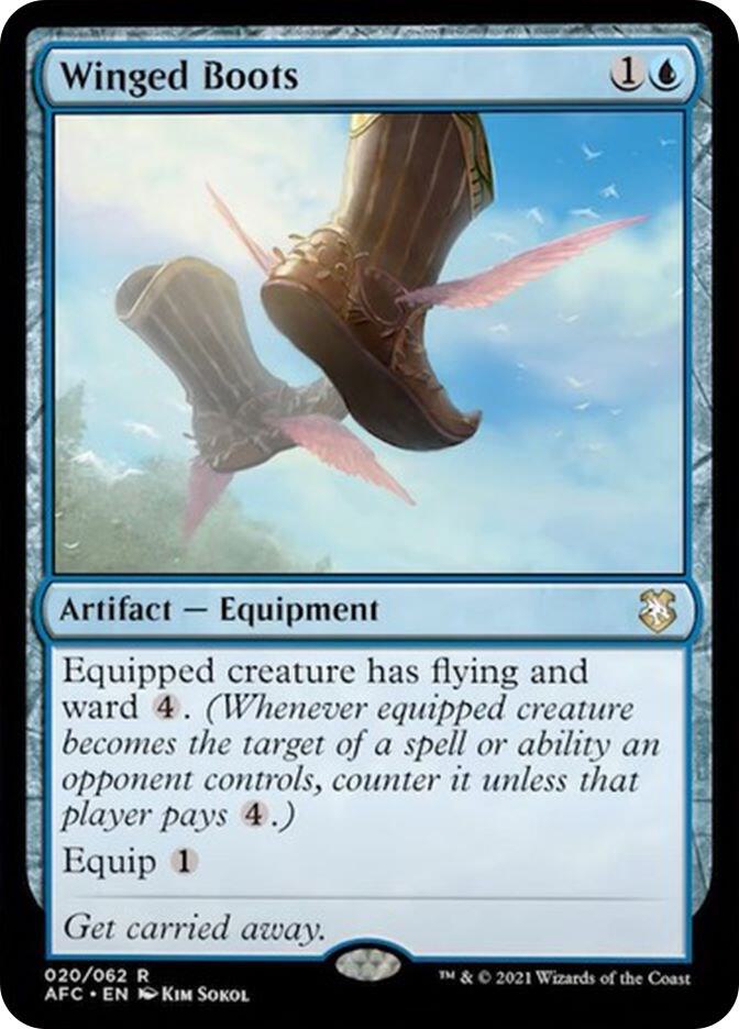 Winged Boots (20) [Forgotten Realms Commander]