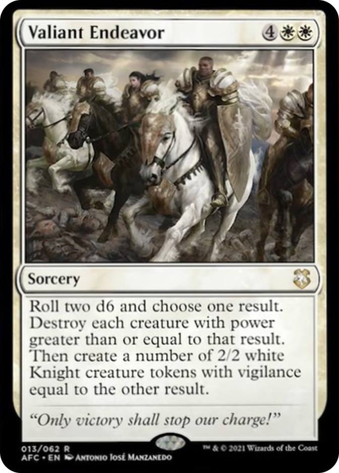 Valiant Endeavor (13) [Forgotten Realms Commander]