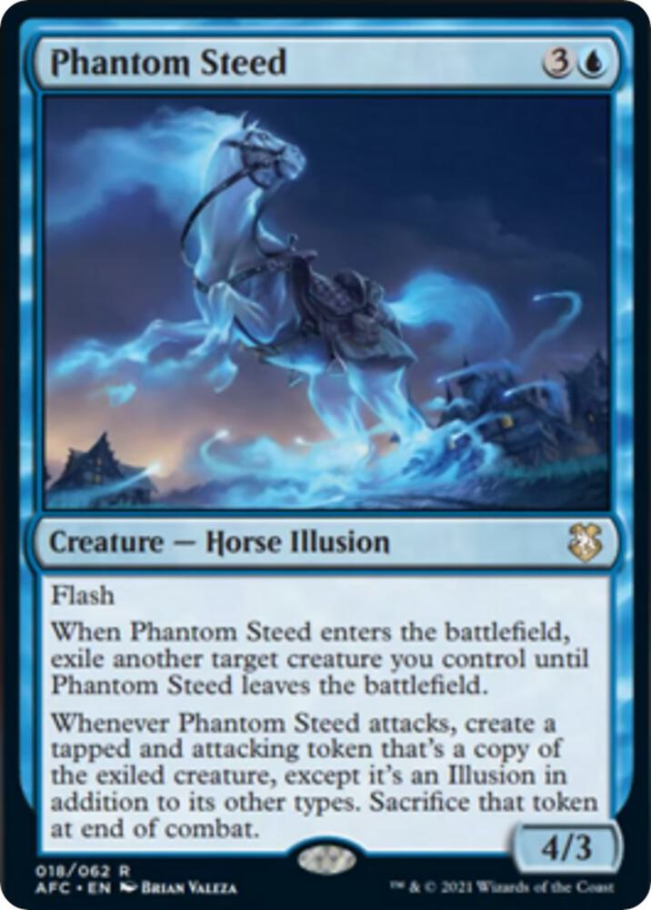 Phantom Steed (18) [Forgotten Realms Commander]