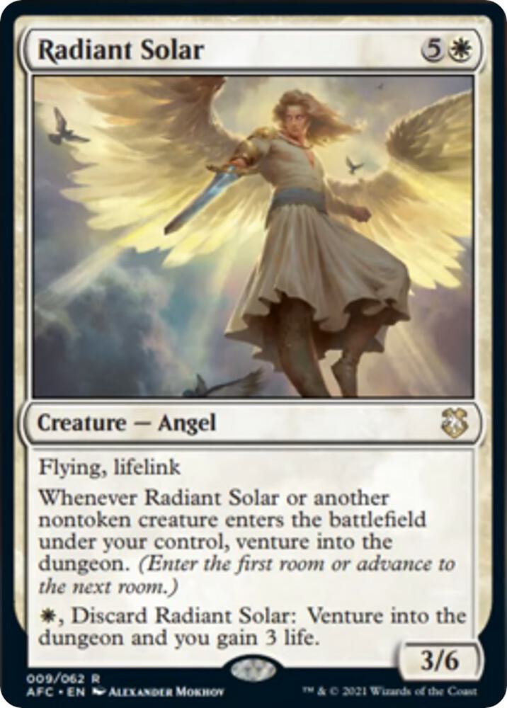 Radiant Solar (9) [Forgotten Realms Commander]