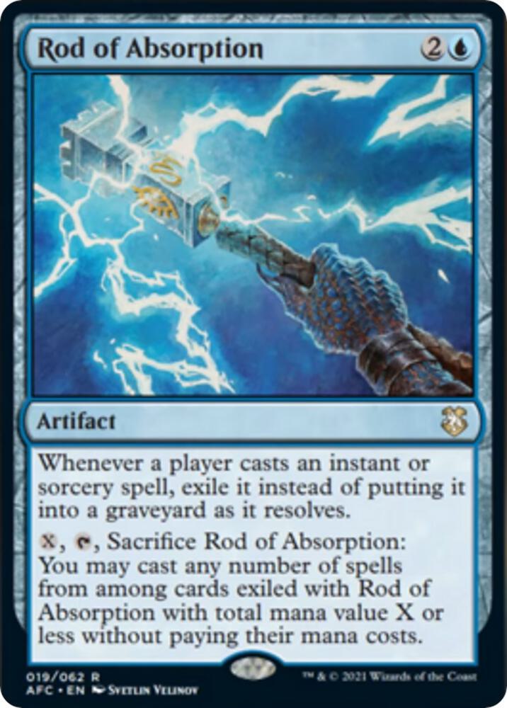 Rod of Absorption (19) [Forgotten Realms Commander]