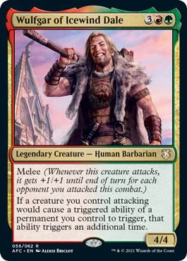 Wulfgar of Icewind Dale (56) [Forgotten Realms Commander]