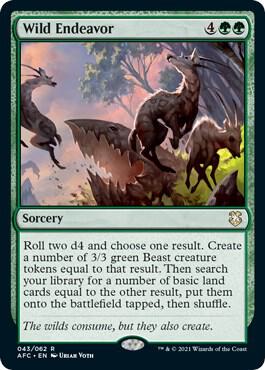 Wild Endeavor (43) [Forgotten Realms Commander]
