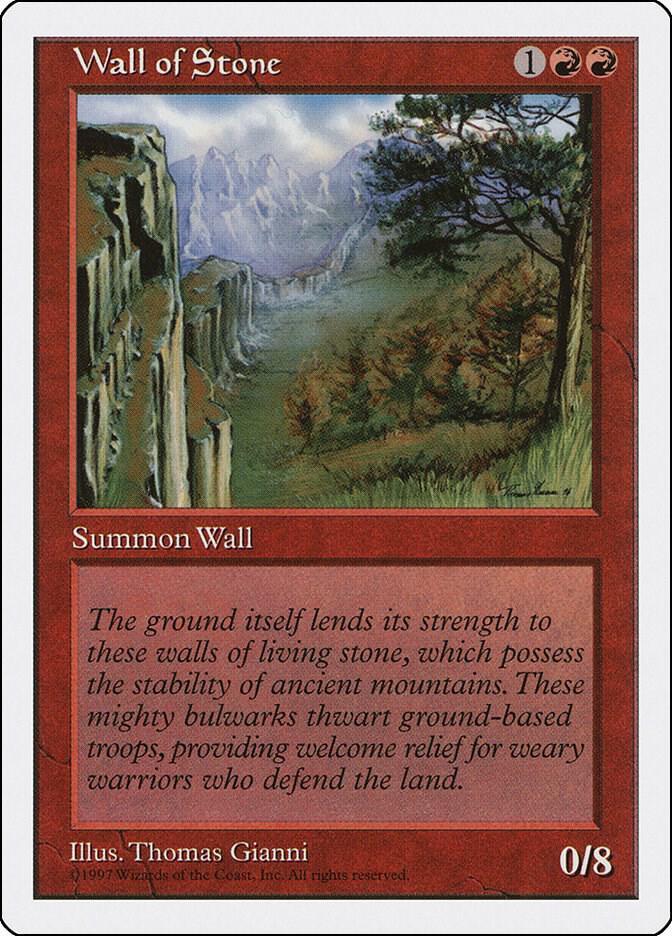 Wall of Stone (274) [Fifth Edition]