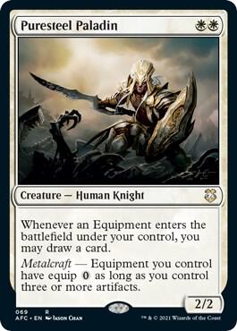 Puresteel Paladin (69) [Forgotten Realms Commander]