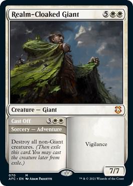 Realm-Cloaked Giant (70) [Forgotten Realms Commander]