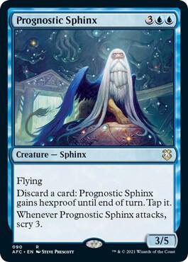 Prognostic Sphinx (90) [Forgotten Realms Commander]
